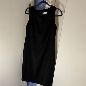Studio 1 - size 12 midi dress sleeveless black dress Classic Black Attire